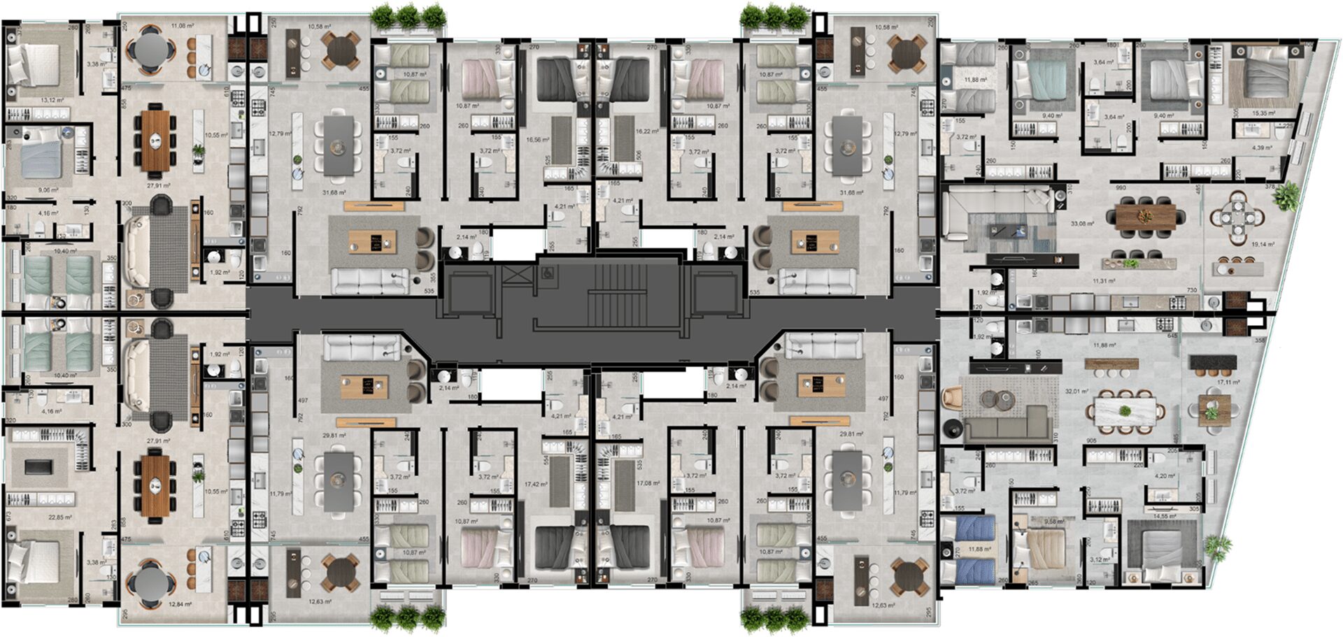 Planta do emprendimento